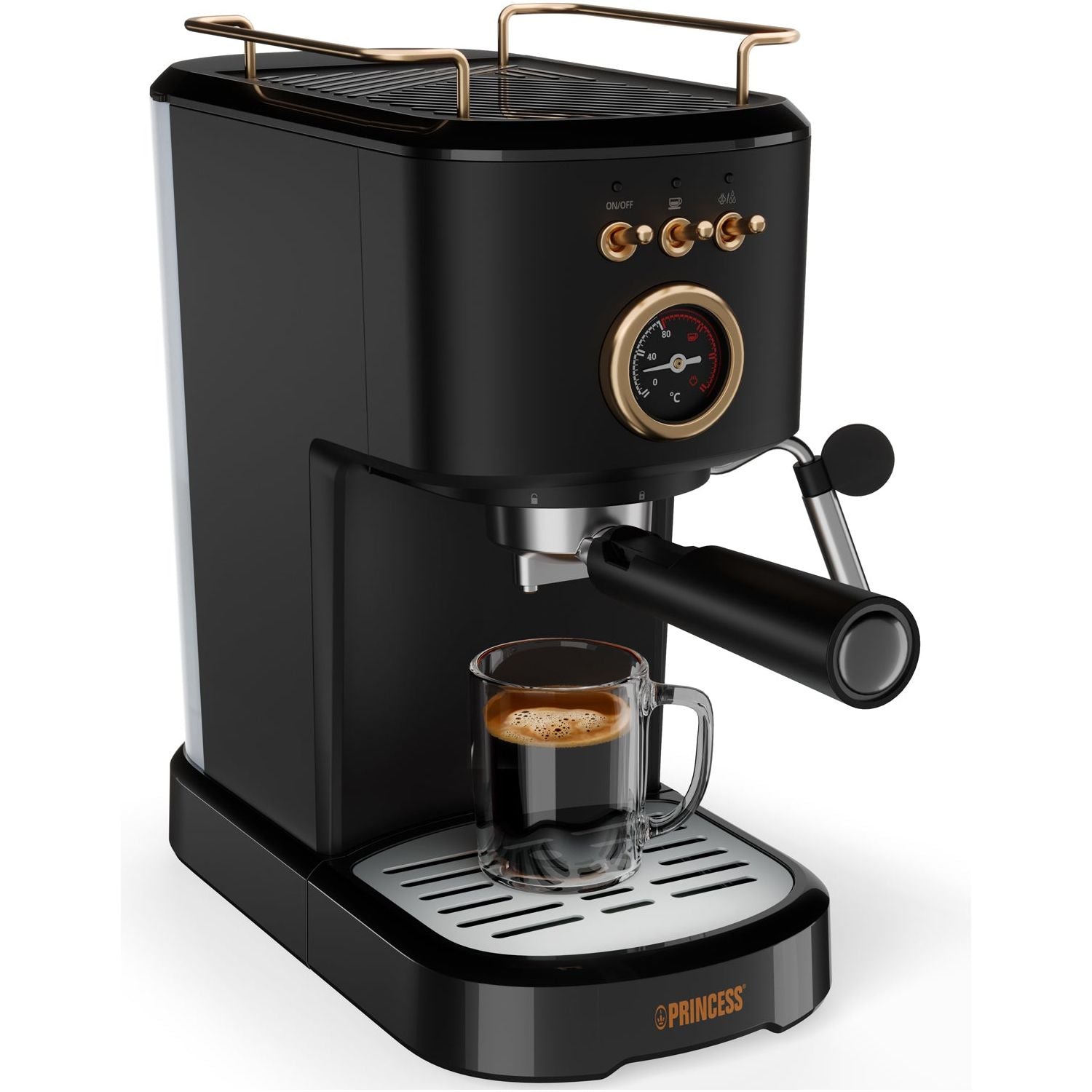 Princess Espressomaskin Manuell 249417 20Bar 1,2lc 1100W