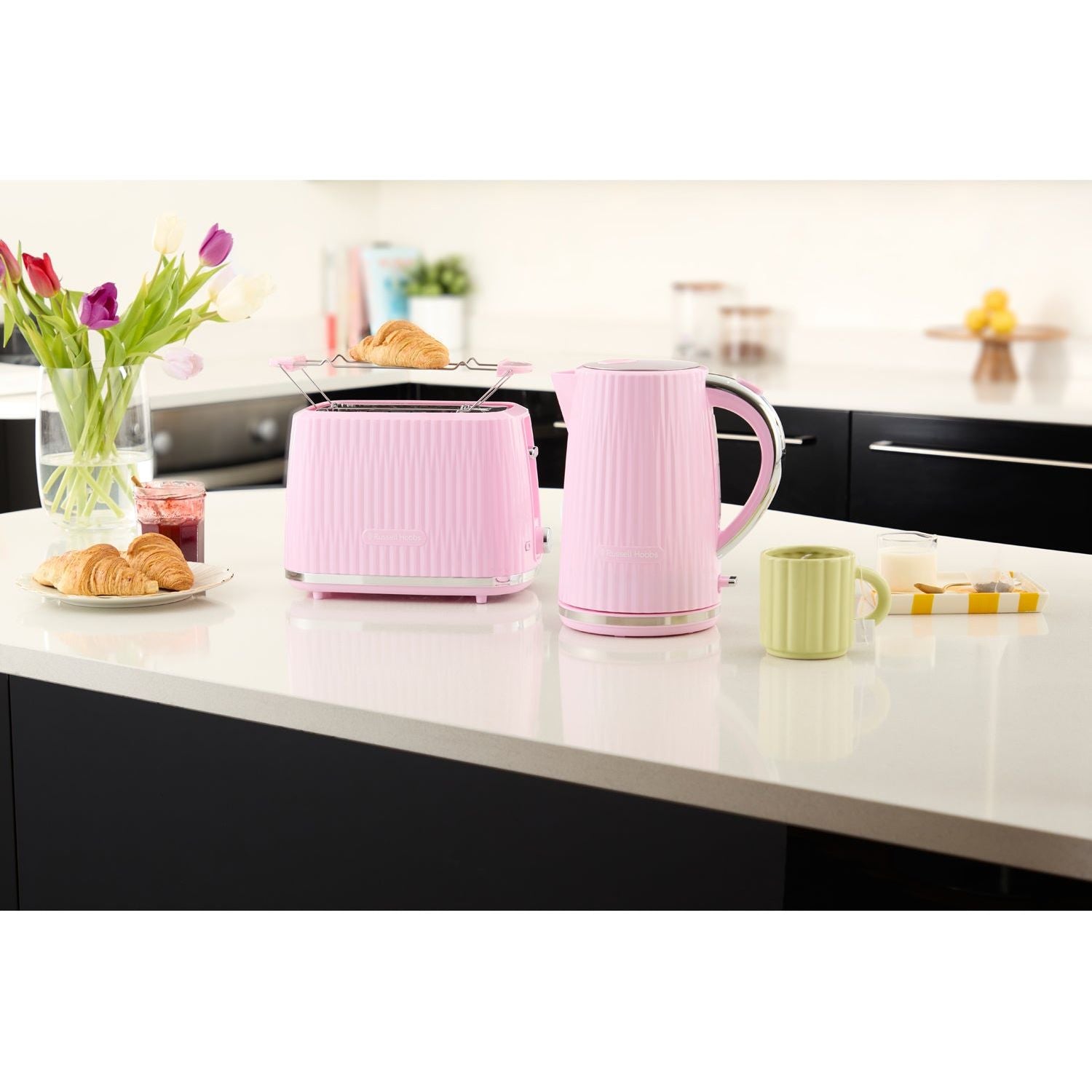 Russell Hobbs Brödrost 27372-56 Eden 2S Toaster Raspberry