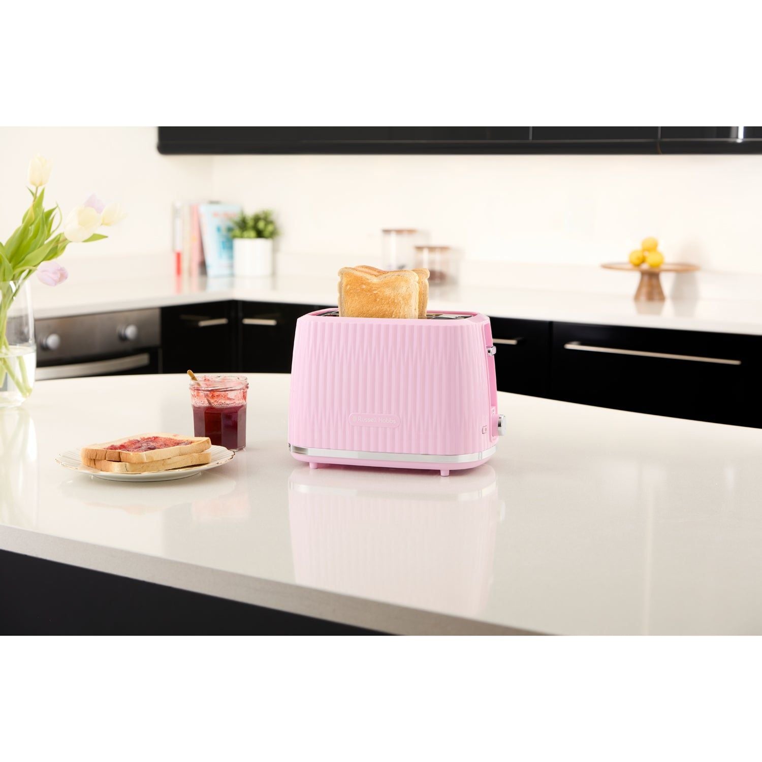 Russell Hobbs Brödrost 27372-56 Eden 2S Toaster Raspberry