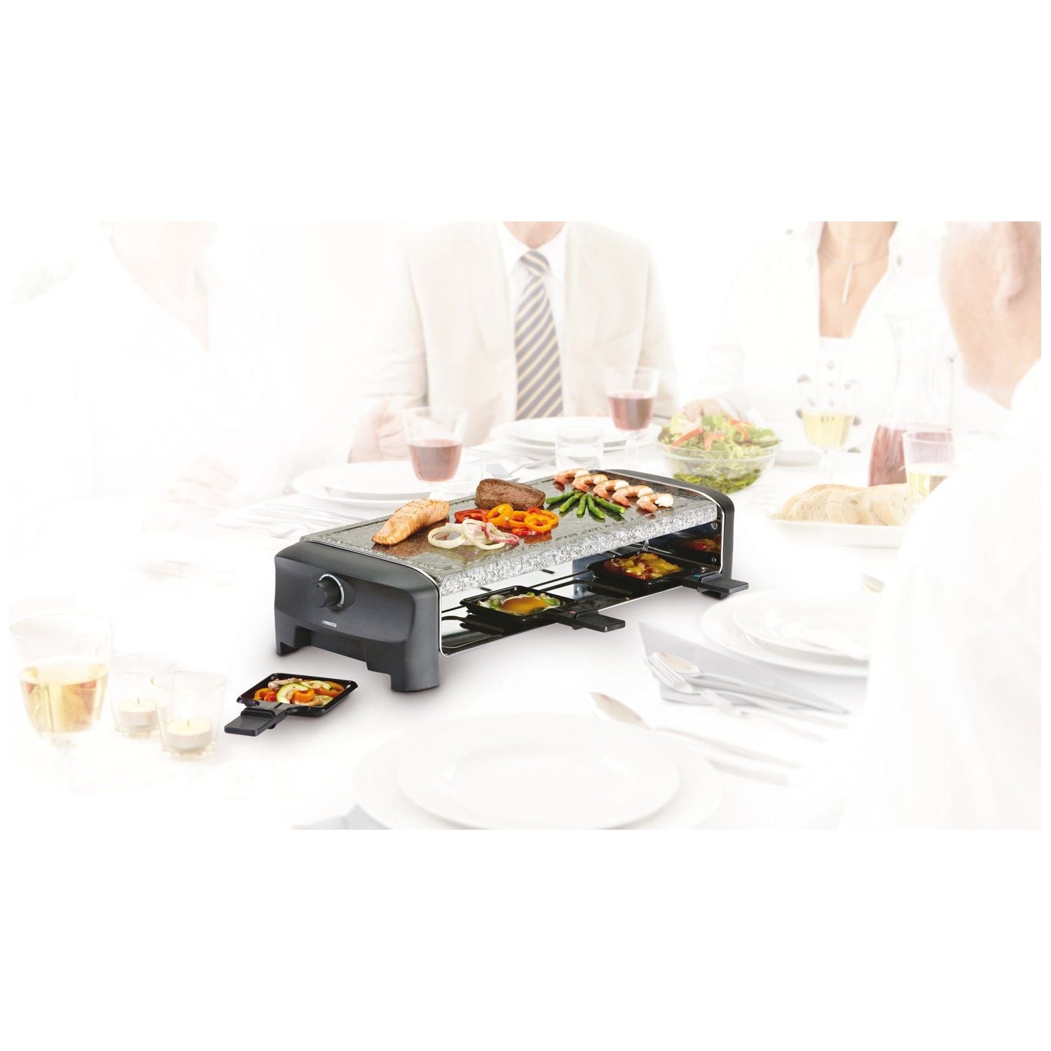 Princess Raclette 8 Stone Grill Party 162830