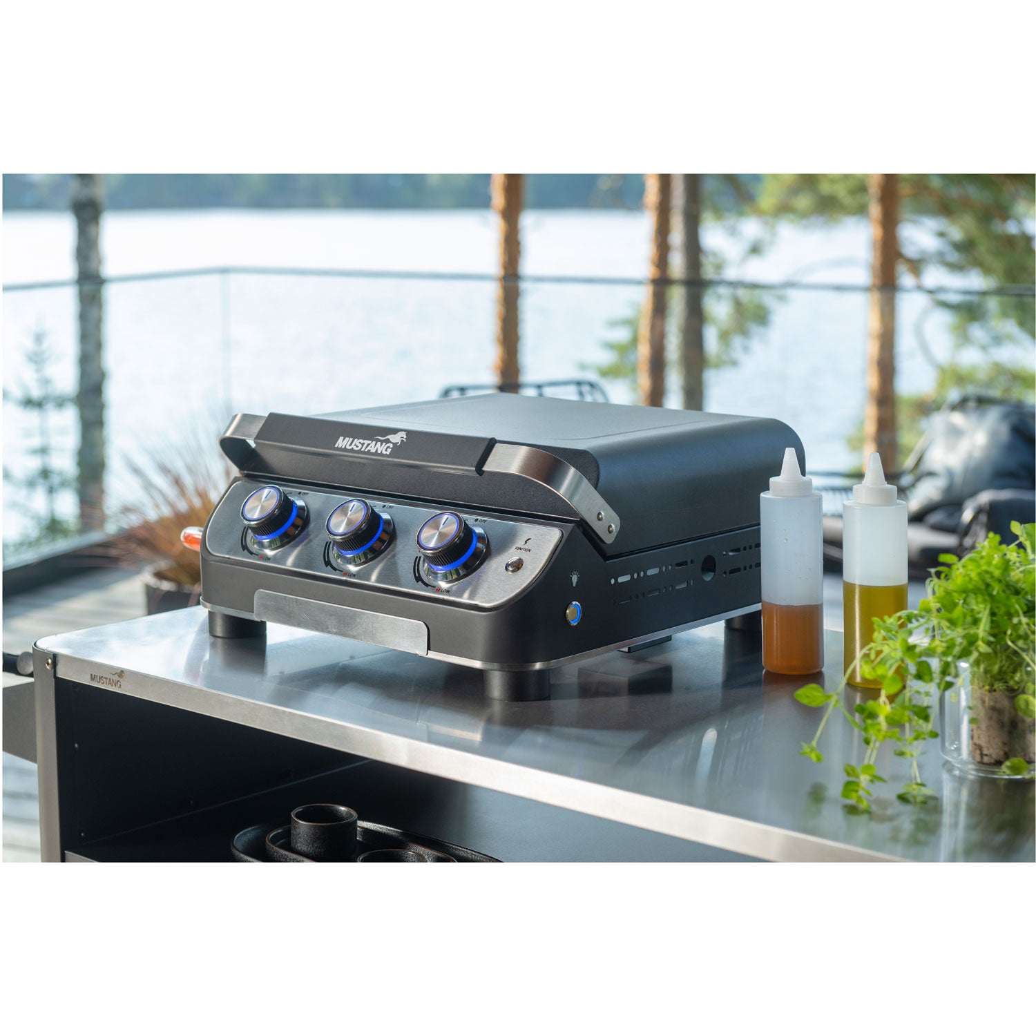 Mustang Gasolgrill Plate 3