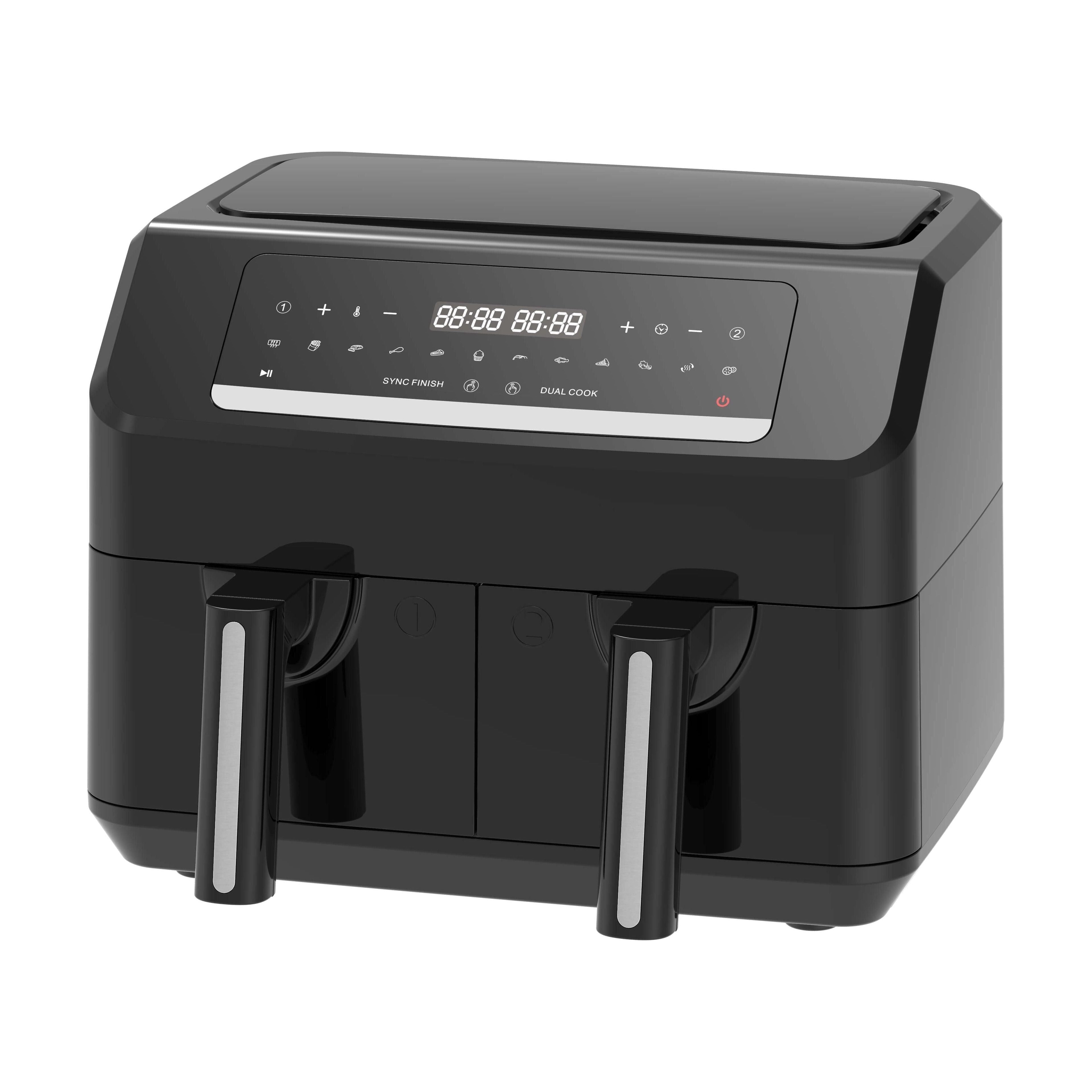 Emerio Airfryer Dubbel 3,6 L + 3,6 L