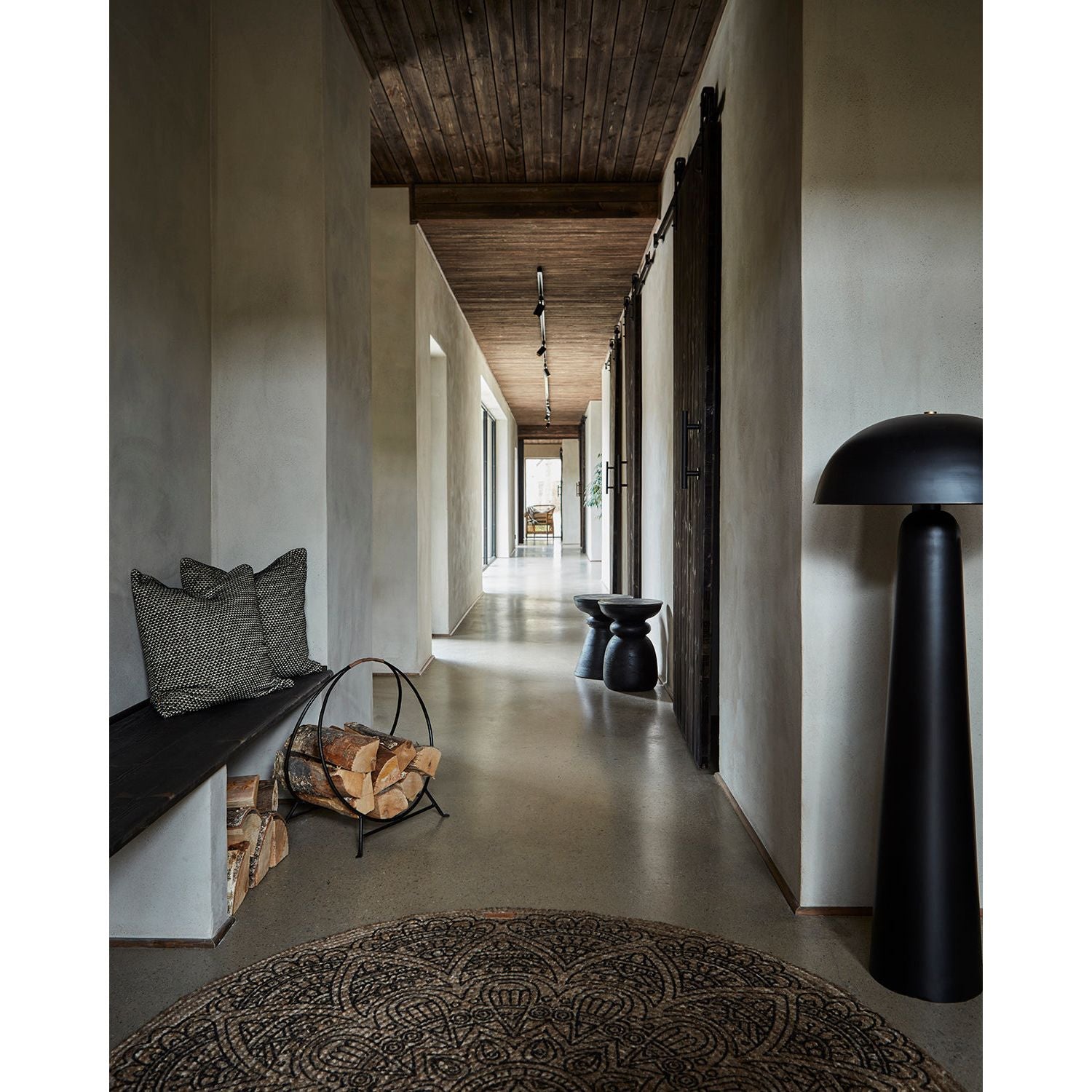 Affari of Sweden PORTLAND Pall, Svart