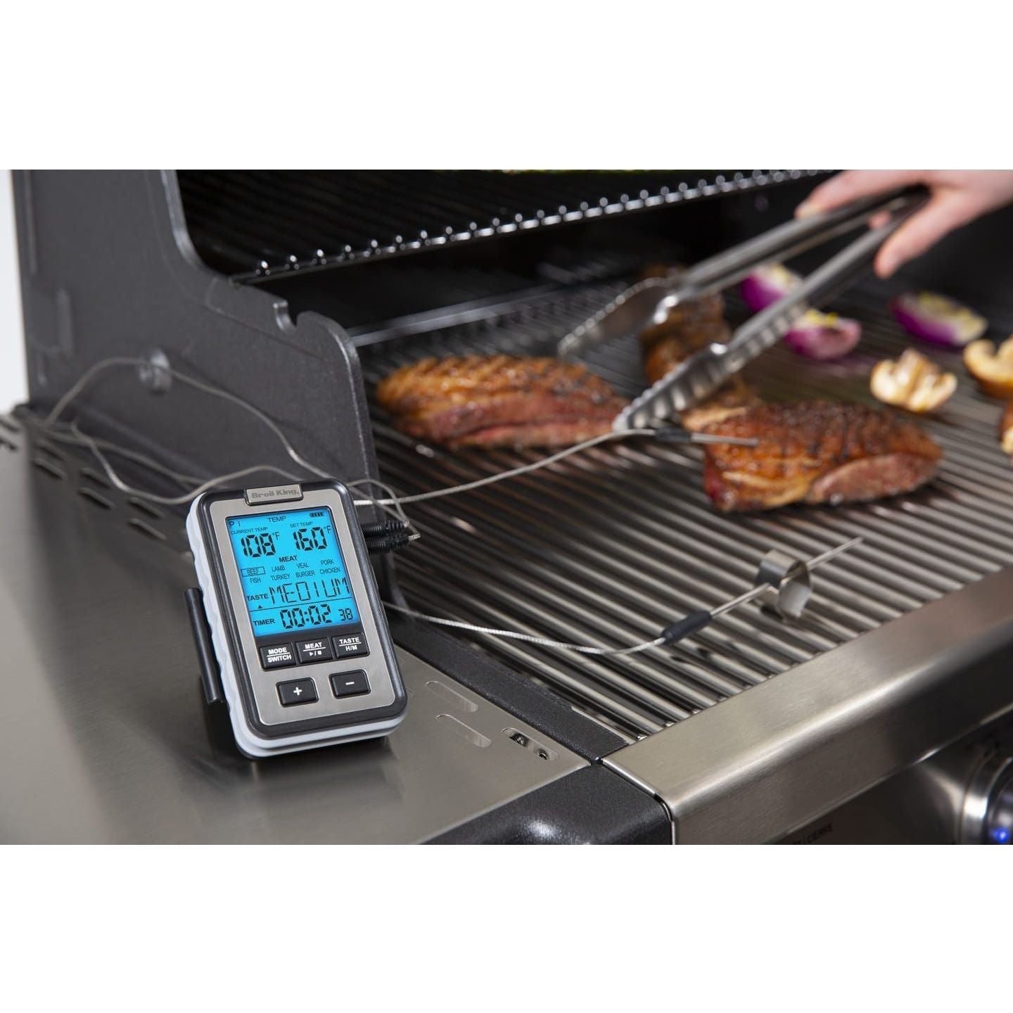 Broil King Digitaltermometer Sidobord