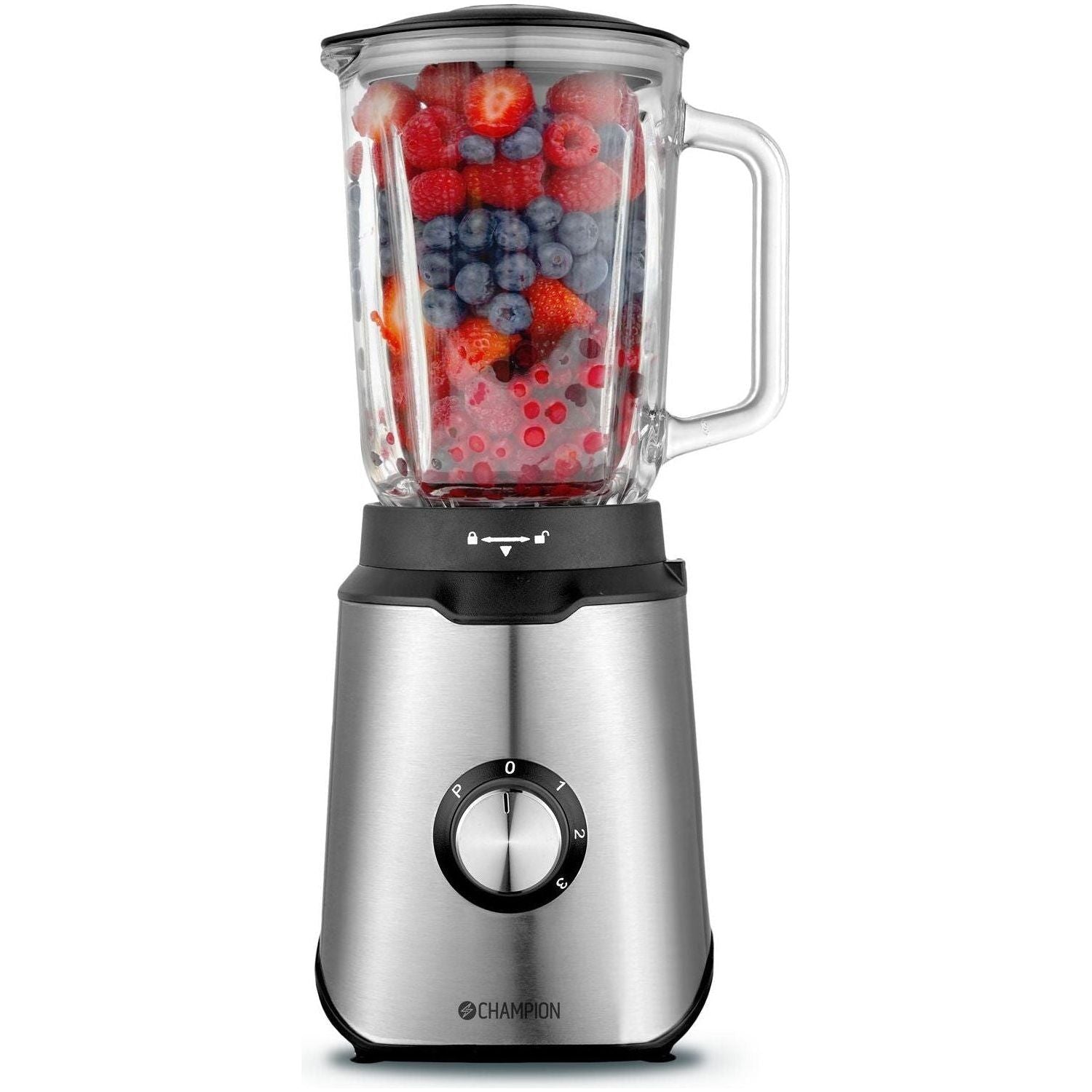 Champion Blender 1,5L 600W Glaskanna BL310 Rostfri