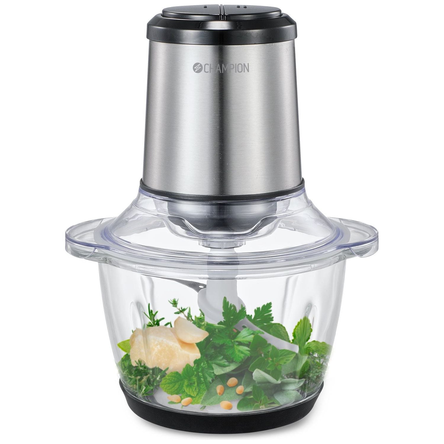 Champion Mini Chopper 1,2L 400W Glasskål MC310 Rostfri