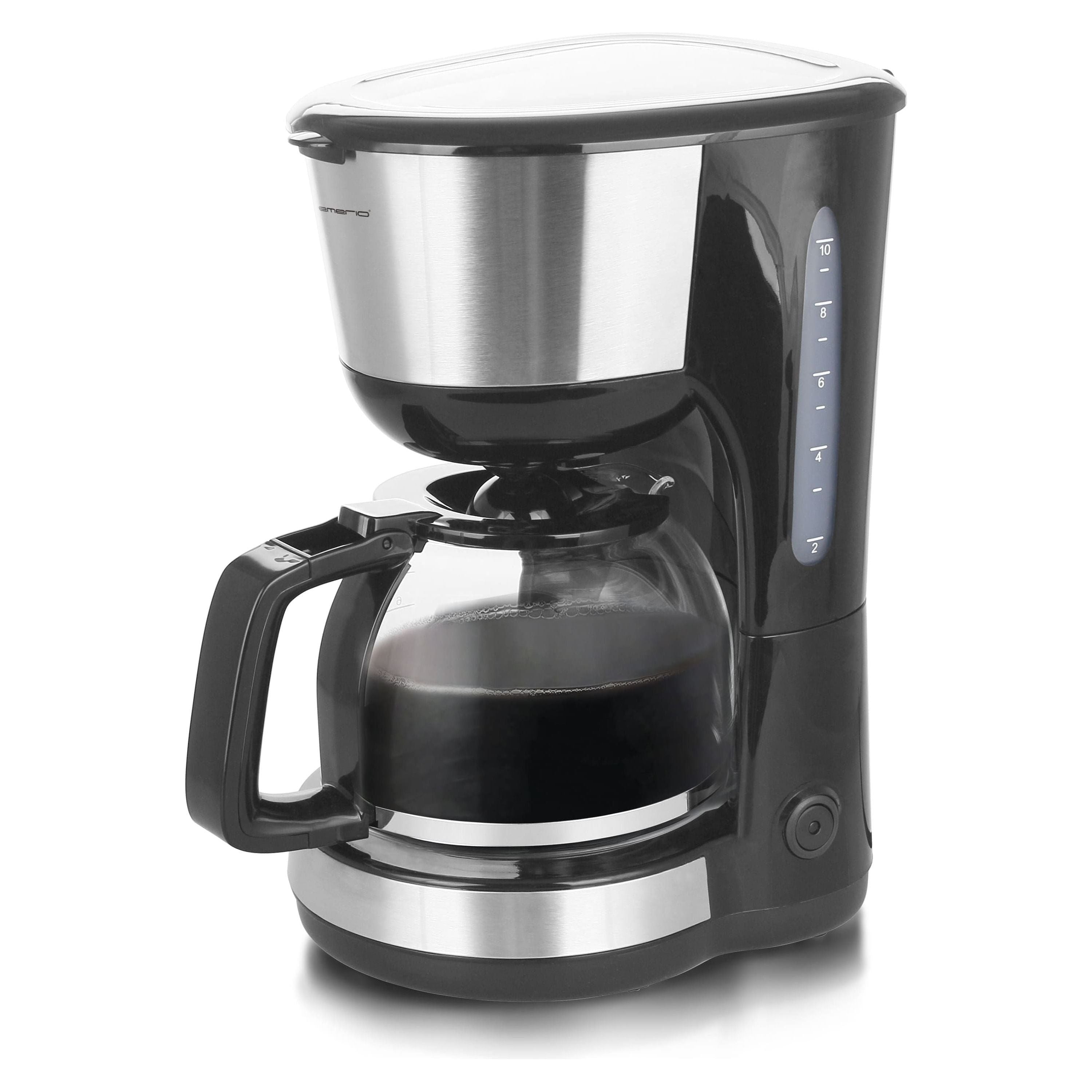 Emerio Kaffebryggare 1000 Watt Rostfri 1,25 l