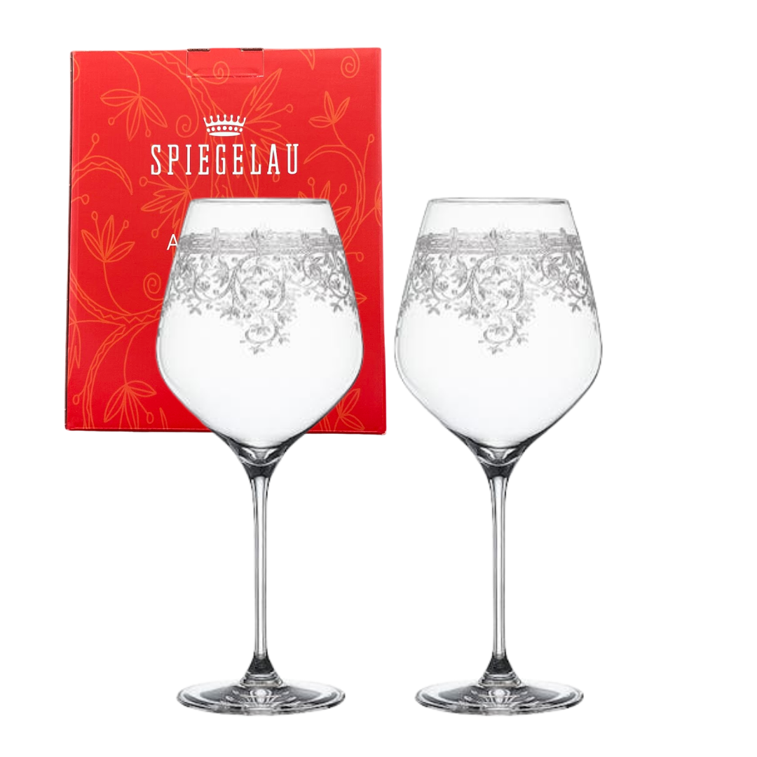 Bordeauxglas 2-pack 65 cl – kristallglas i lätt design