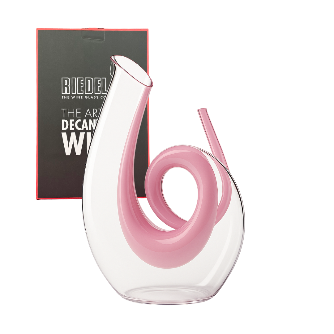 Riedel Karaff Curly Pink 1,4 L – Original, ej auktoriserad återförsäljare