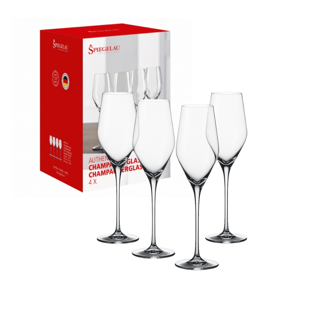 Champagneglas 4-pack 27 cl – kristallglas i Authentis-design