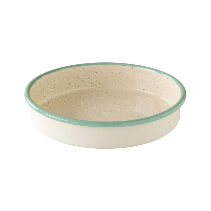 Kockums Jernverk Ugnsform Rund Creme Ø24 cm