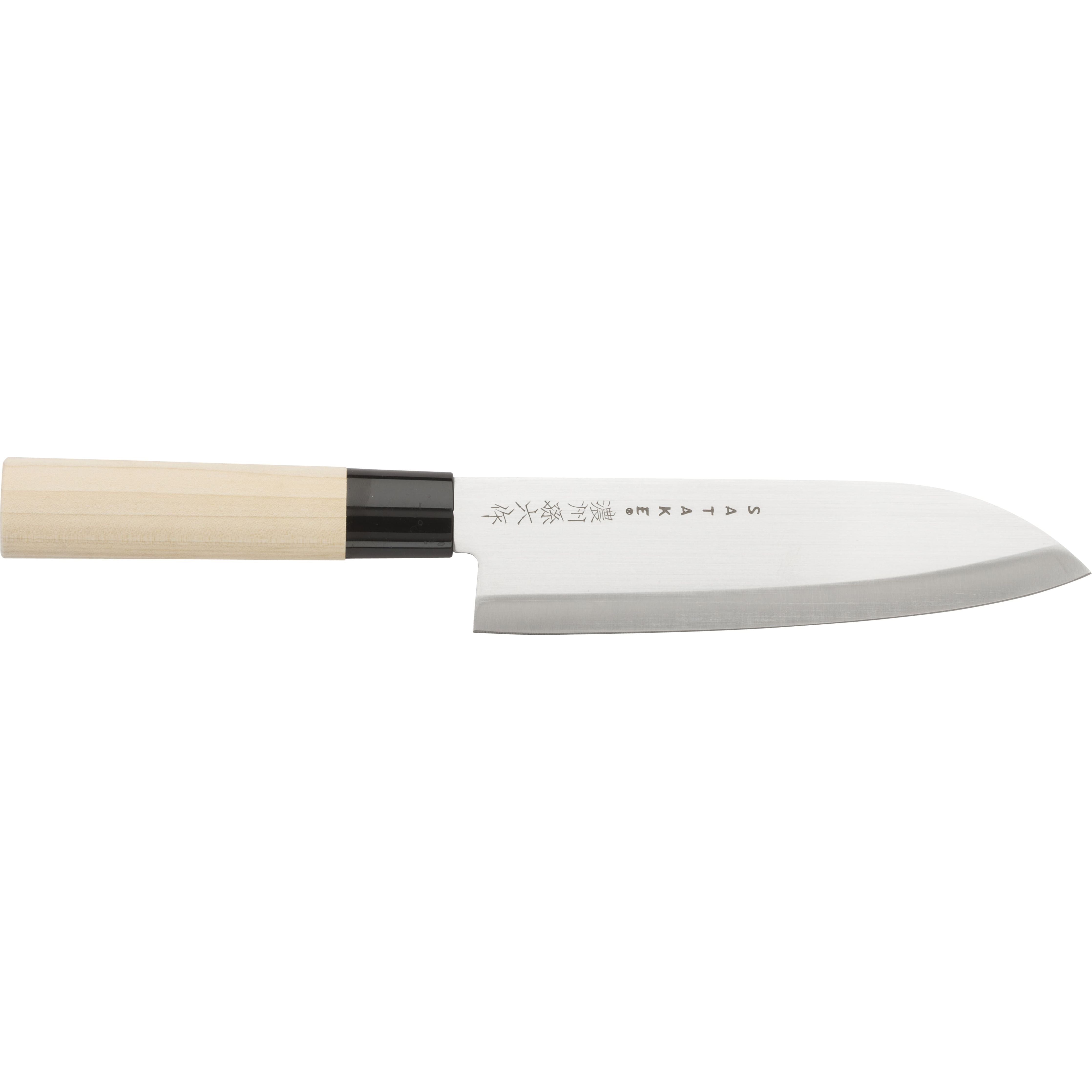 Satake Houcho Santoku/Kockkniv Magnoliahandtag 17 cm