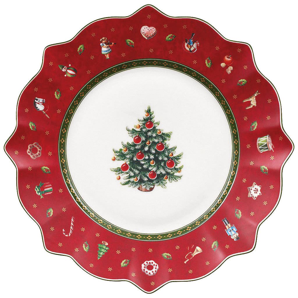 Villeroy & Boch Toy's Delight Salladstallrik röd 244 mm