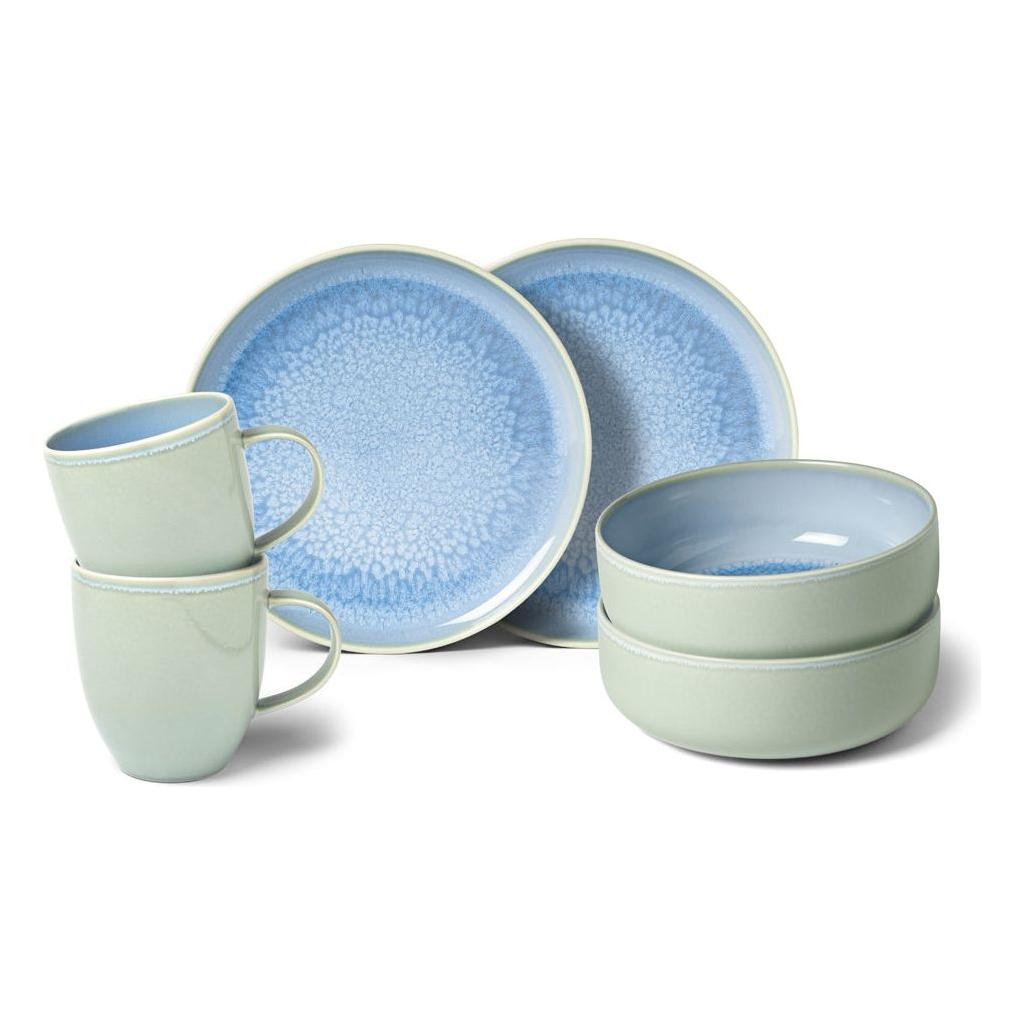 Villeroy & Boch Crafted Blåbärsfrukostset 6 delar