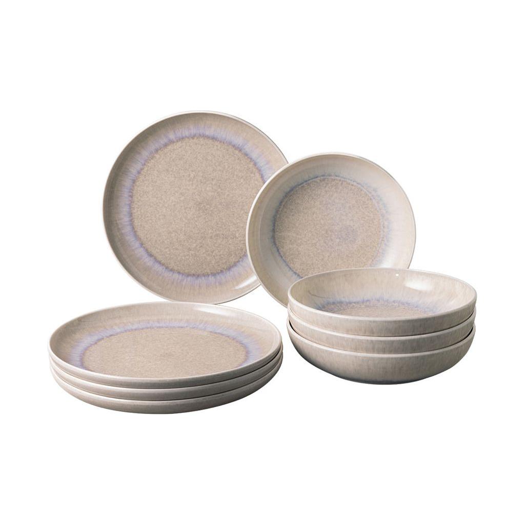 Villeroy & Boch Perlemor Sand Middagsset 8 delar.