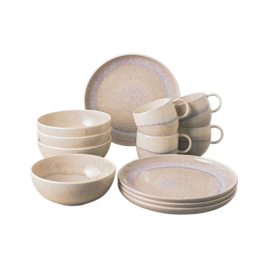 Villeroy & Boch Perlemor Sand Frukostset 12 delar.