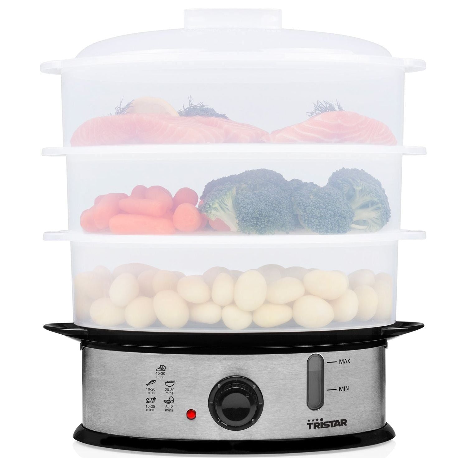 Tristar Ångkokare Food Steamer BPA free VS-3914