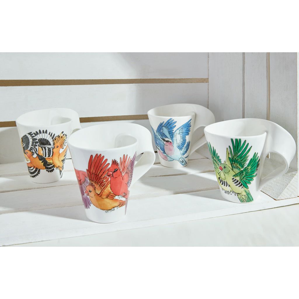 Villeroy & Boch NewWave Caffè Lilabröstad Blåkråka Mugg (presentförpackning) 24 cl