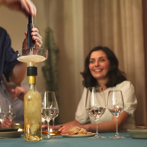 Airtender kupa vinflaska giftbox