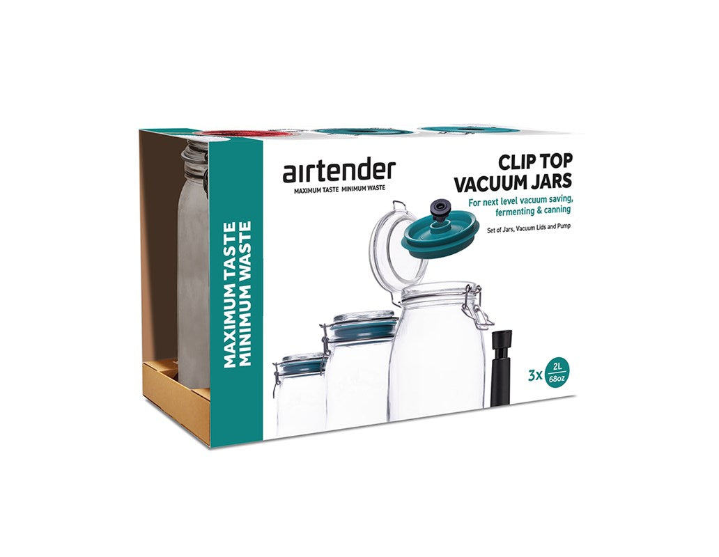 Airtender vakuumförslutare burkar 3st 2L