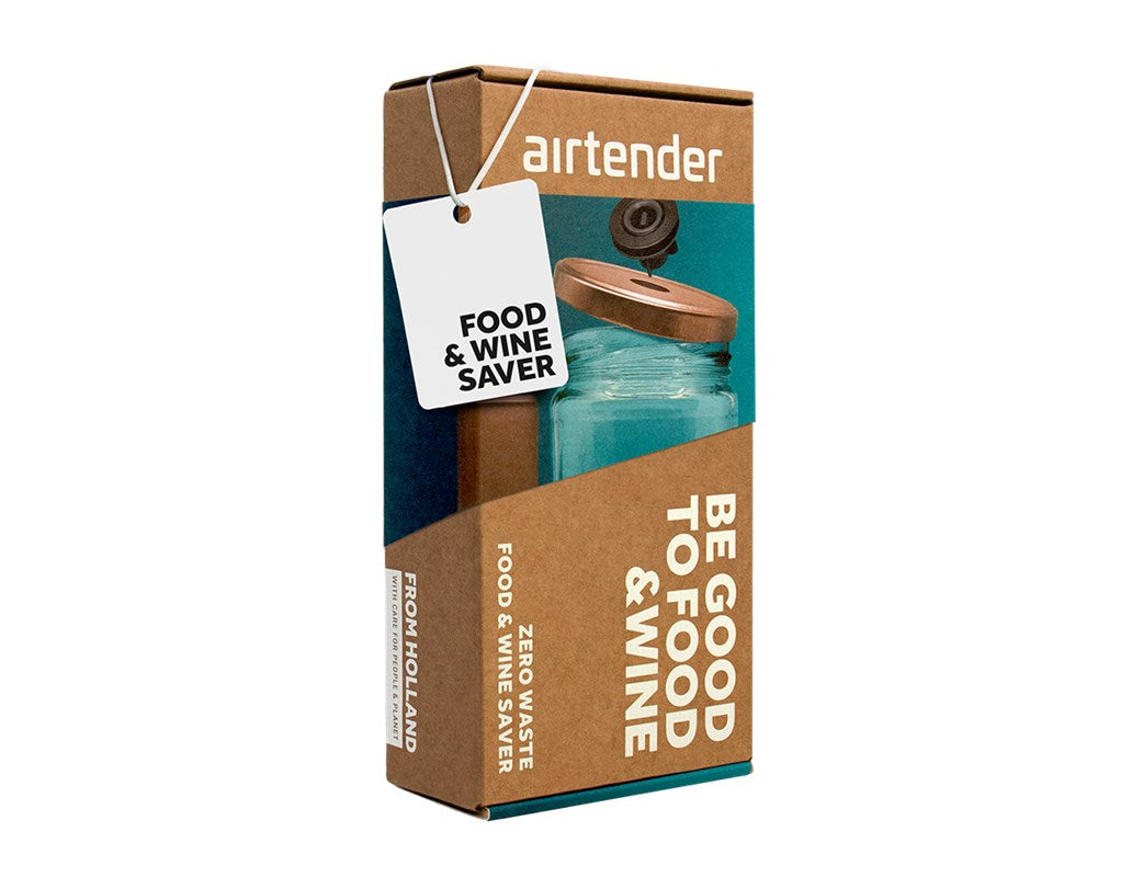 Airtender vakuumförslutare mat och vin giftbox