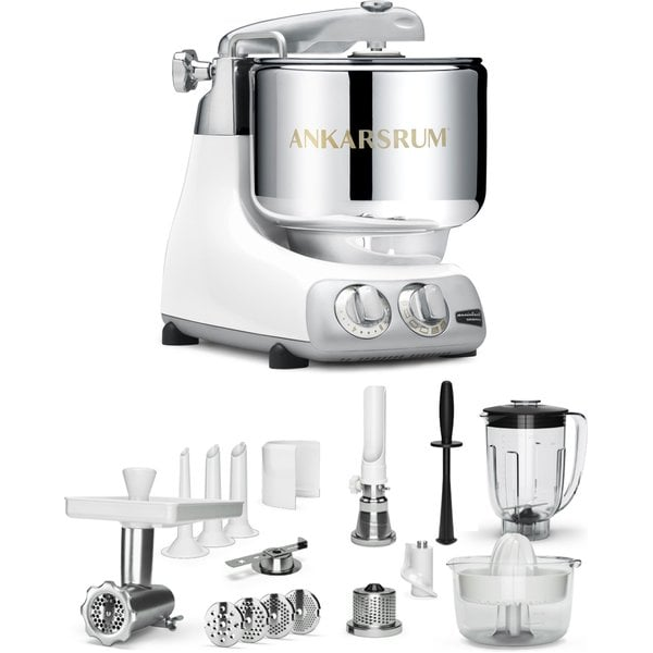 Ankarsrum AKM 6230 Köksmaskin + Deluxepaket, White