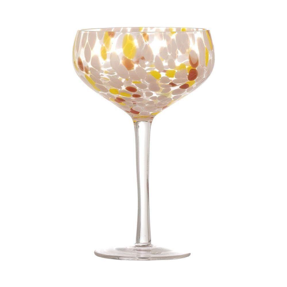 Bloomingville Lilya Cocktailglas Rosa Glas 29,5 cl