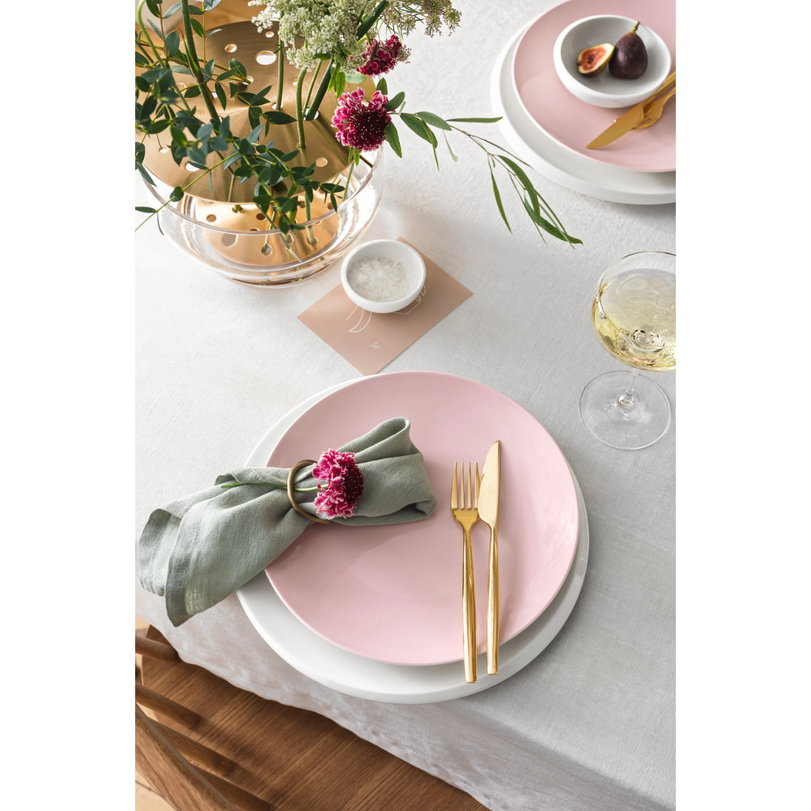 Villeroy & Boch Rose Garden Coupe tallrik Ø29 cm Rosa