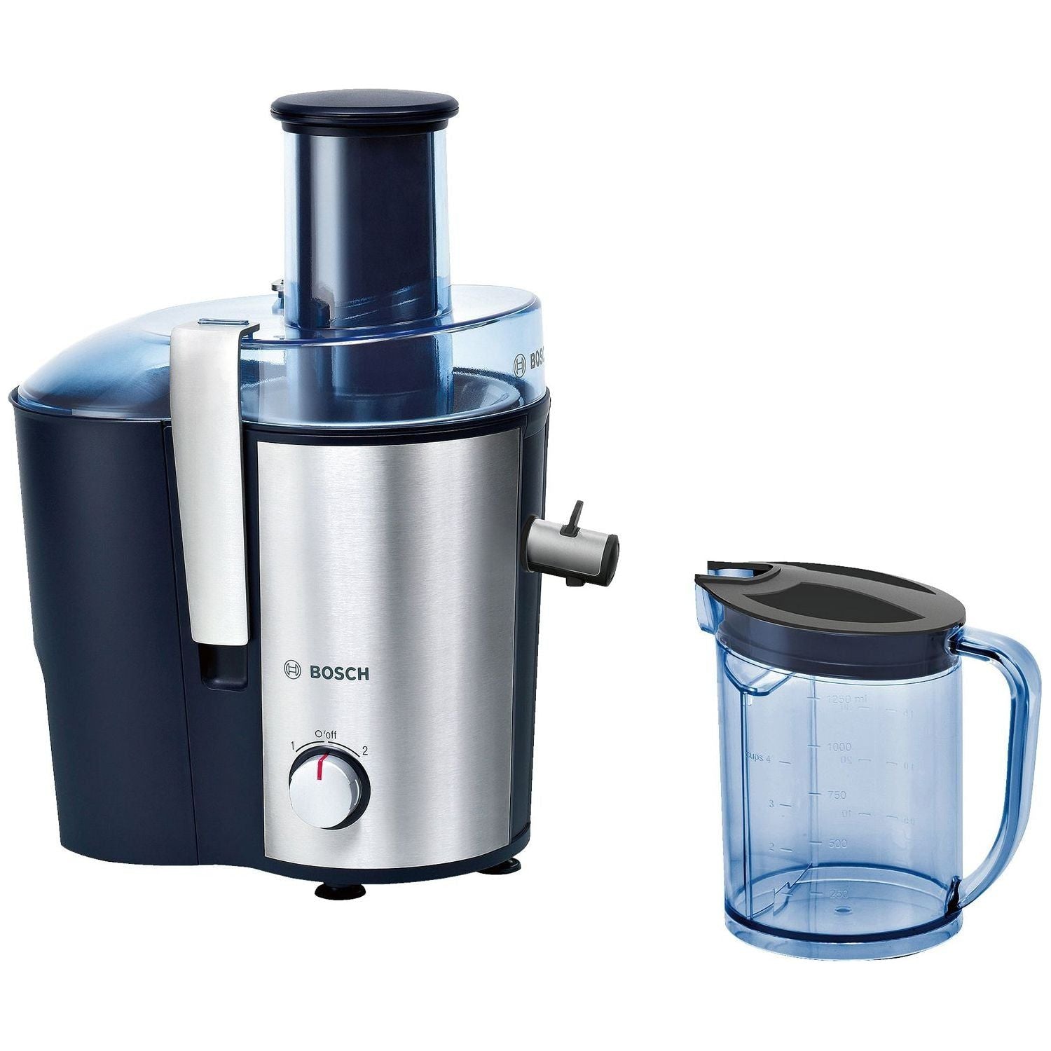 Bosch VitaJuice 3 MES3500 råsaftcentrifug 700 W Blå-silver