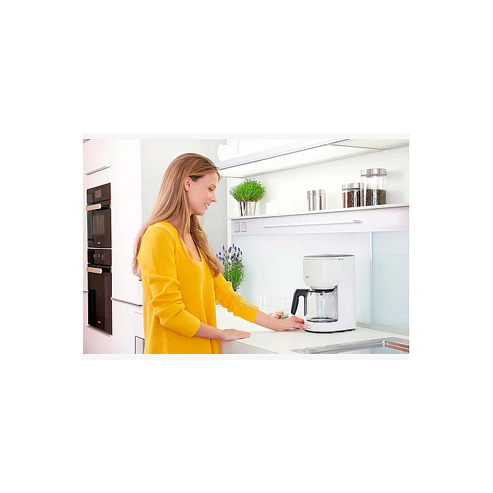 Braun Kaffebryggare KF3100WH PurEase 10 Koppar 1000W
