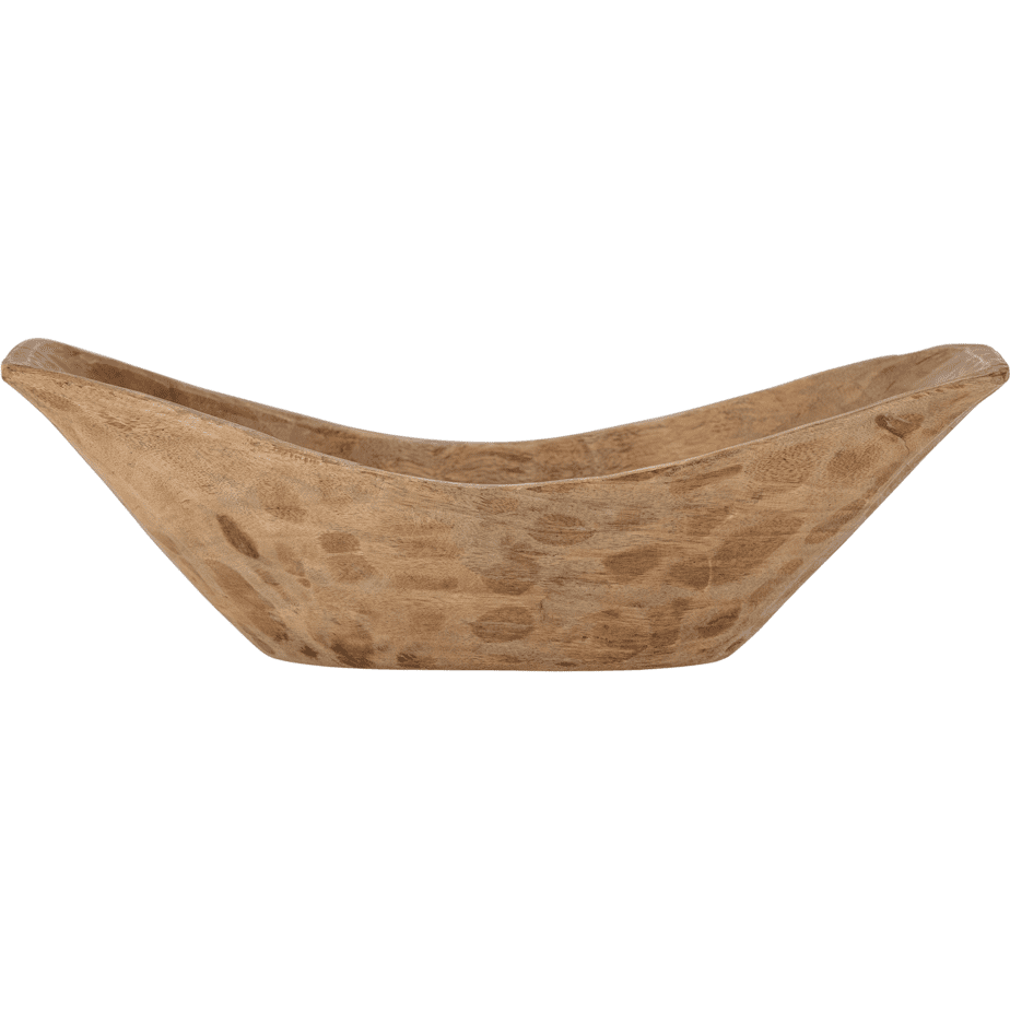 Bloomingville Fadia Skål Natur Mango 49,5x23 cm