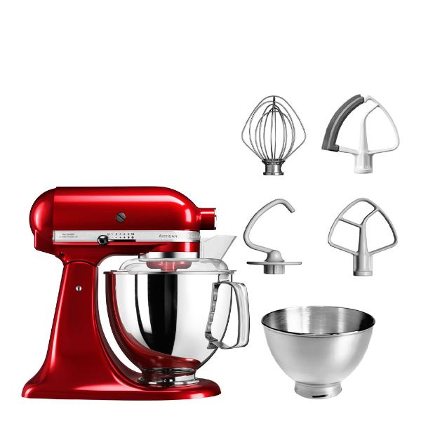 KitchenAid  Artisan Köksmaskin 5KSM175 4,8 L Röd Metallic