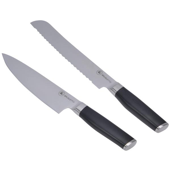 Brusletto Knivset 2-pack Rostfri