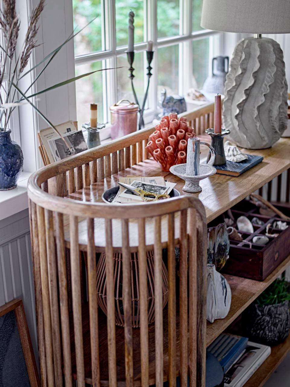 Bloomingville Natika bordslampa Ø38x64 cm Nature