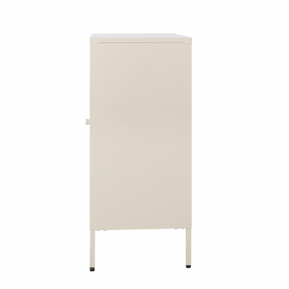 Bloomingville Salvo skåp 80x40x90 cm Nature, metall