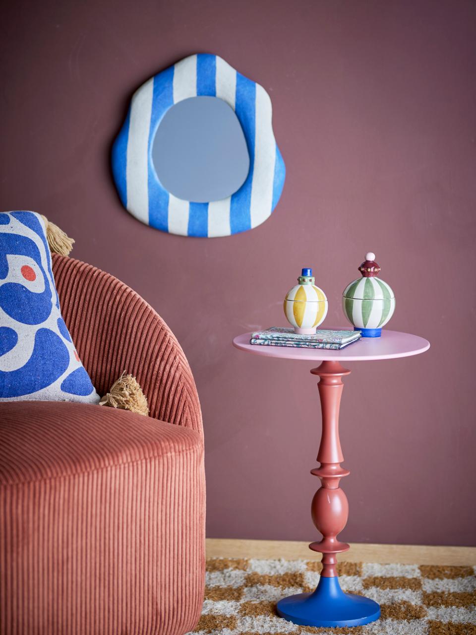 Bloomingville Annan sidobord Ø37,5 cm Röd