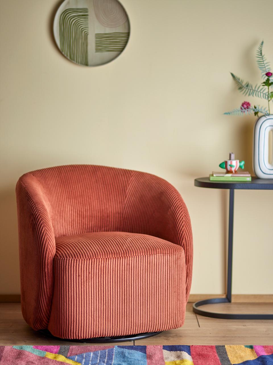 Bloomingville Pradi Lounge-fåtölj Orange