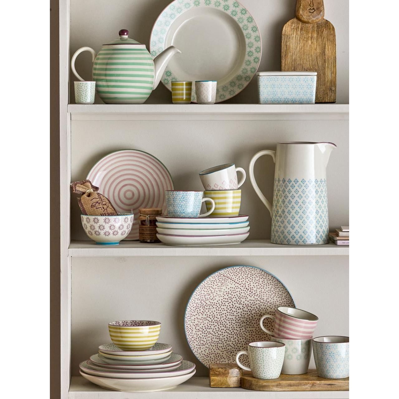 Bloomingville Patrizia Tallrik Blå Stengods ⌀20 cm