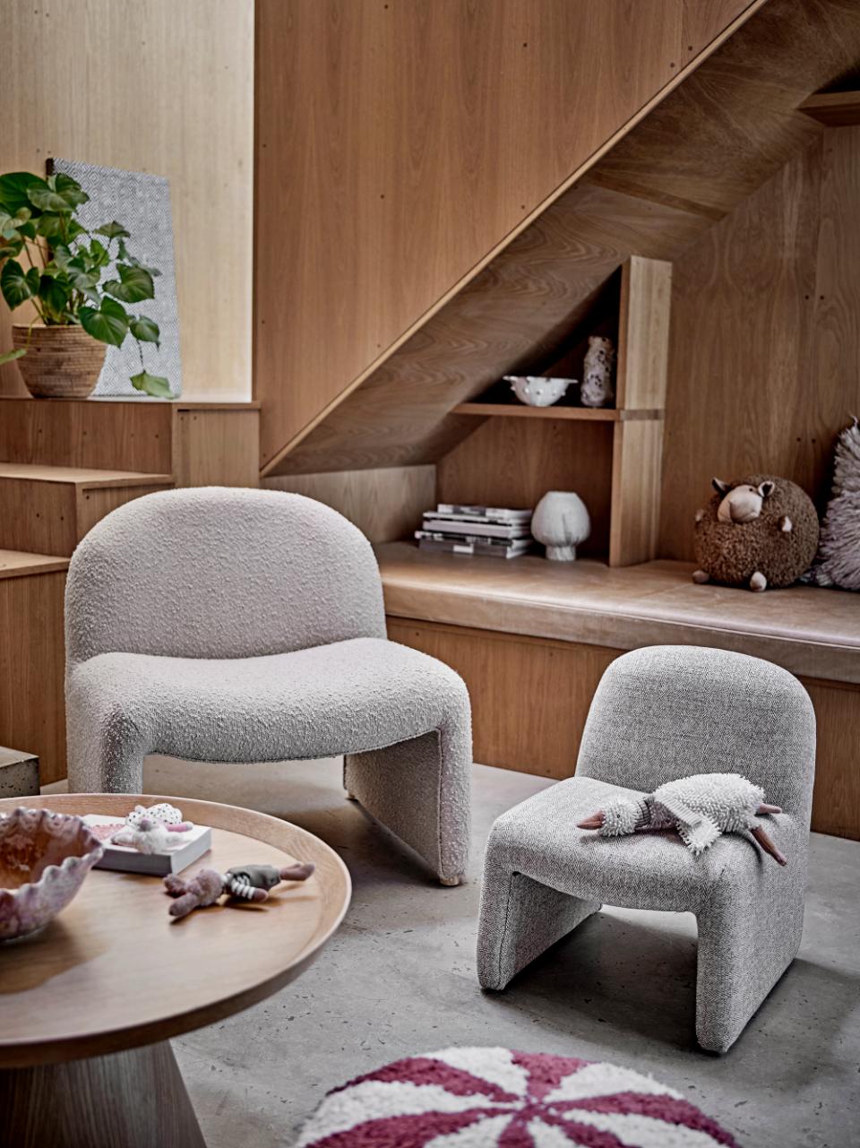 Bloomingville Neel lounge chair Nature