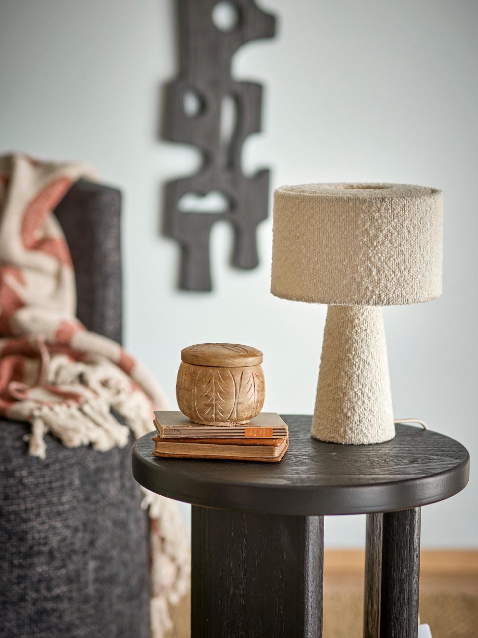 Bloomingville Emmie bordslampa Ø 20 cm Vit