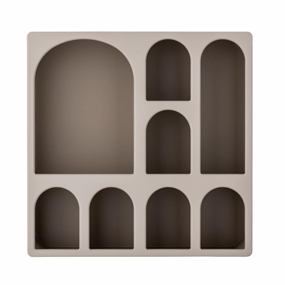 Bloomingville Graphia Bokhylla L48xH48xB12 cm Brun