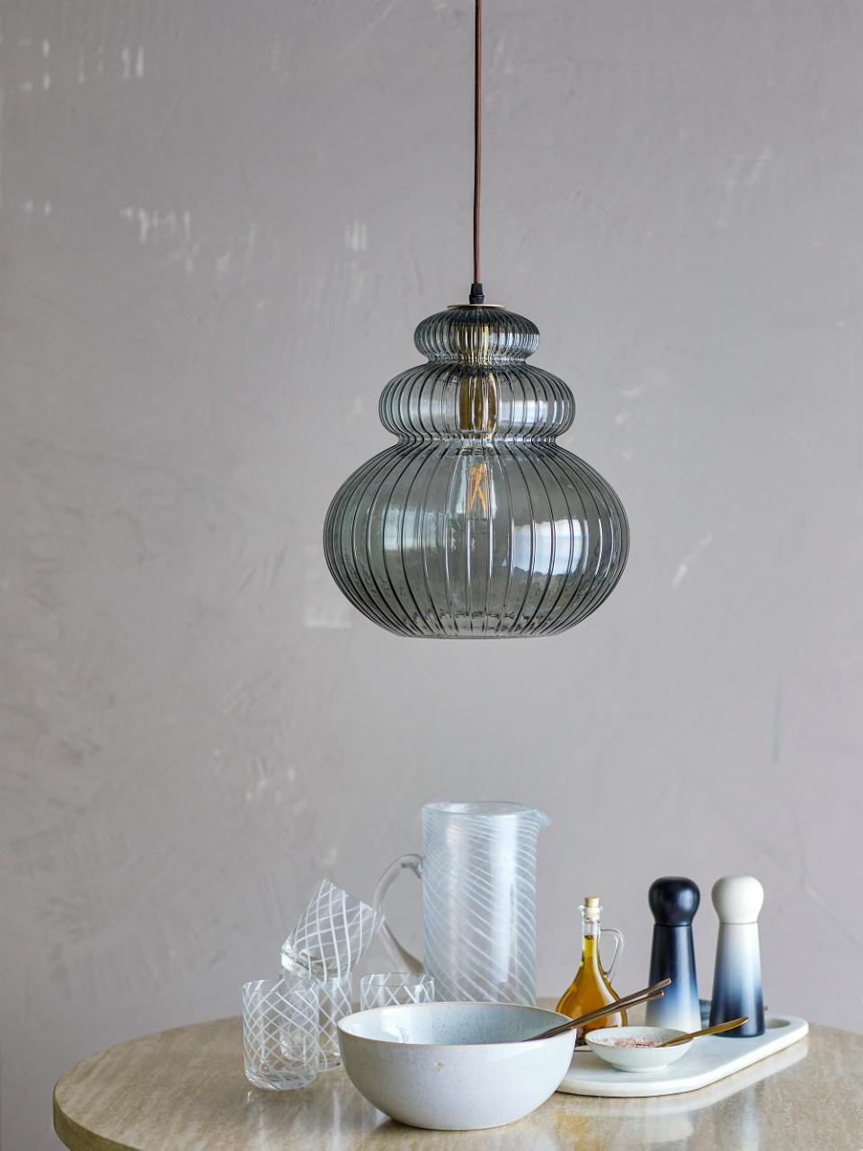 Bloomingville Sybia pendel Ø31,5 cm Grå