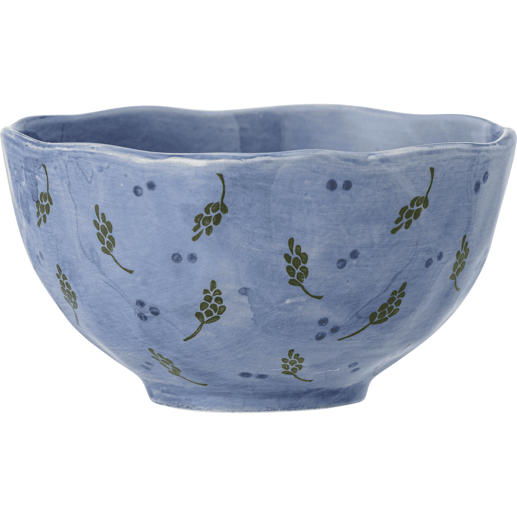 Bloomingville Pippine Bowl Blå Stengods ⌀13 cm