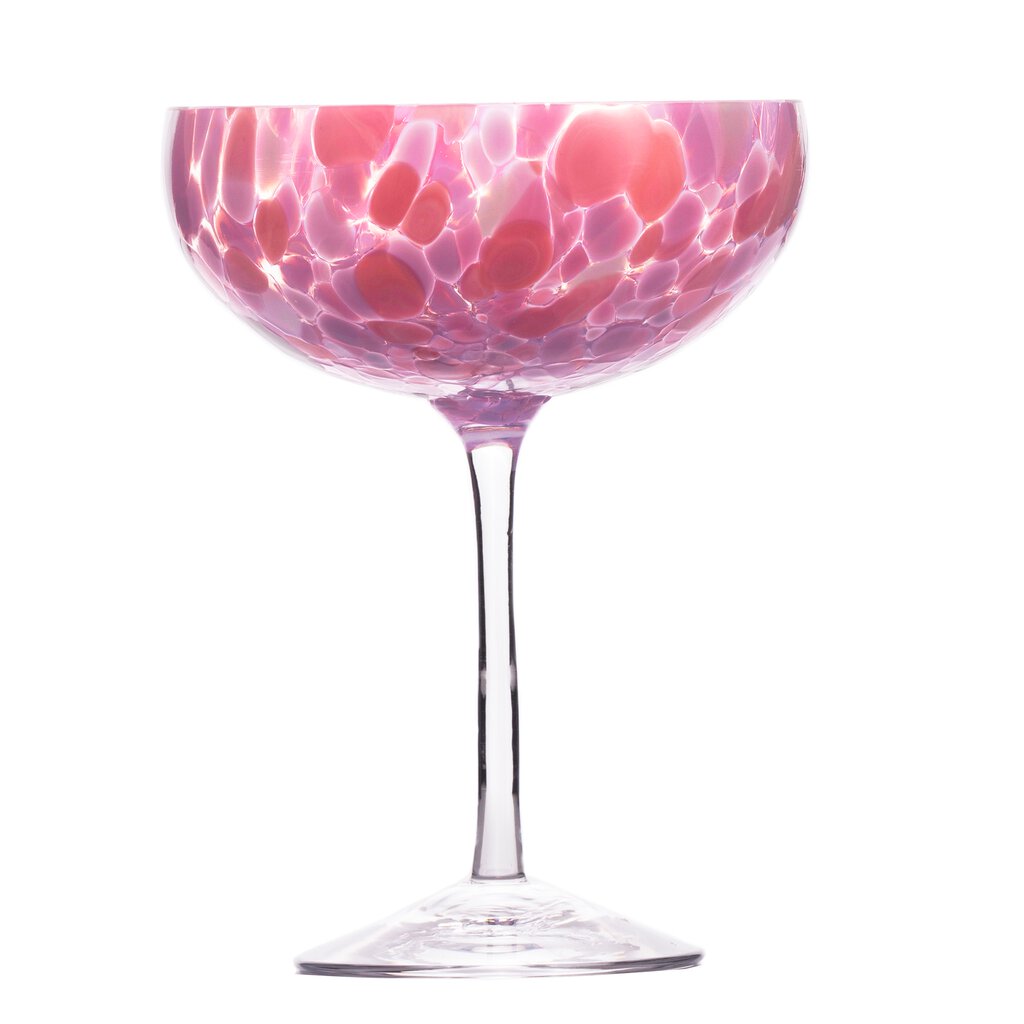 Magnor Swirl Champagneglas rosa  22 cl
