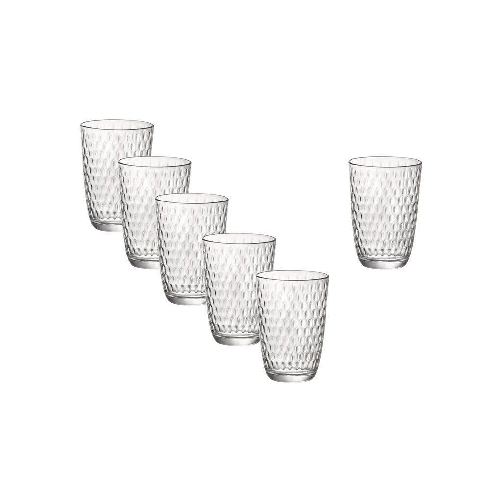 Modern House Aqua Vattenglas 6-Pack 39 Cl