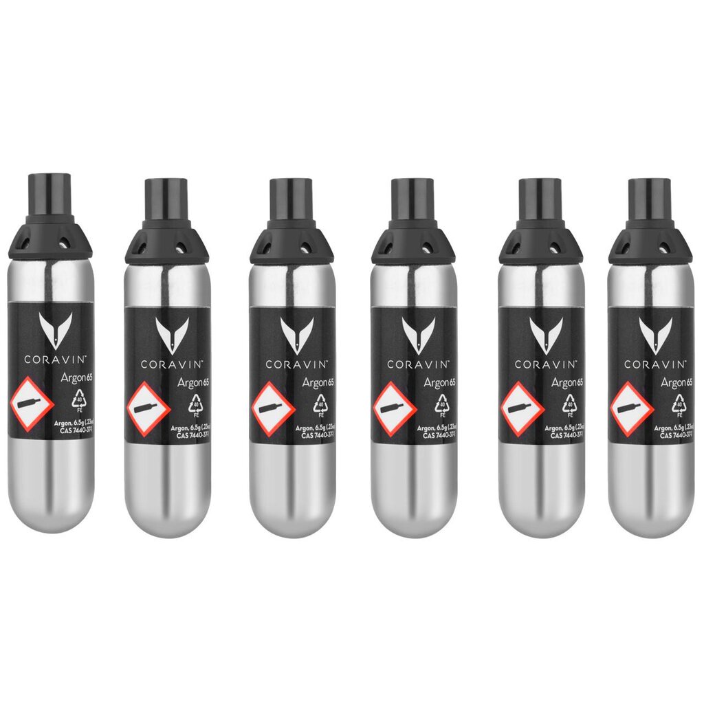 Coravin Pure Gaskapsel 6-pack  6,5g/21mL