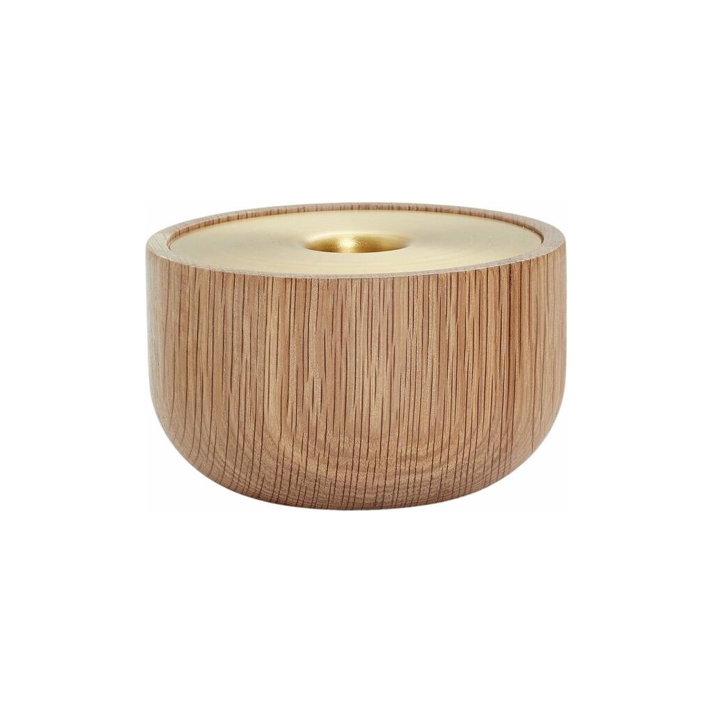 Andersen Furniture Oak Nordic candle holder Medium cH6xØ10 cm