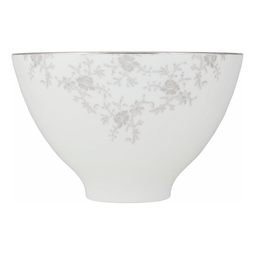 royal porcelain Angelina Platinum Skål 18 cm Vit