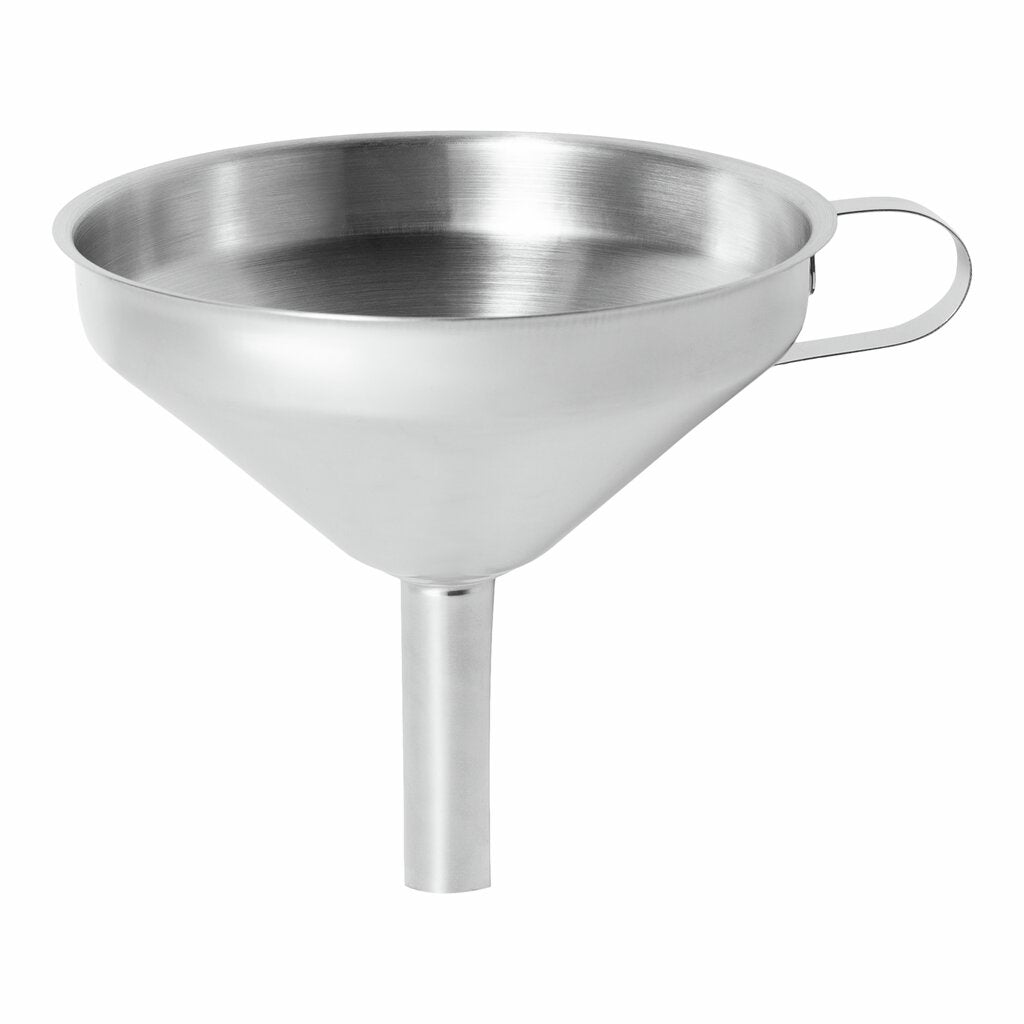 Anders Petter Steel Essentials tratt 12 cm blankt stål