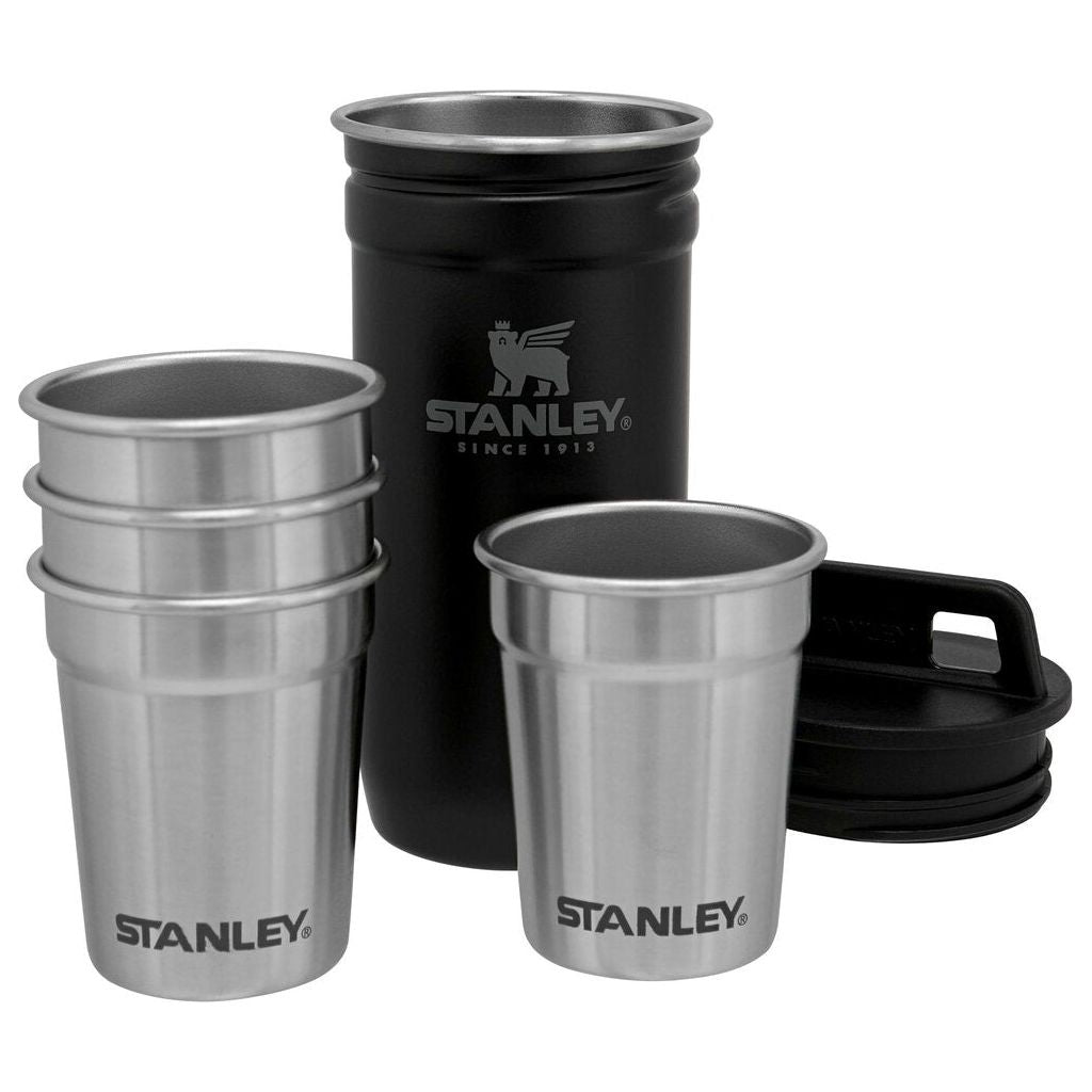 Stanley, Adventure Shotglas 59 Ml 4-Pack Svart